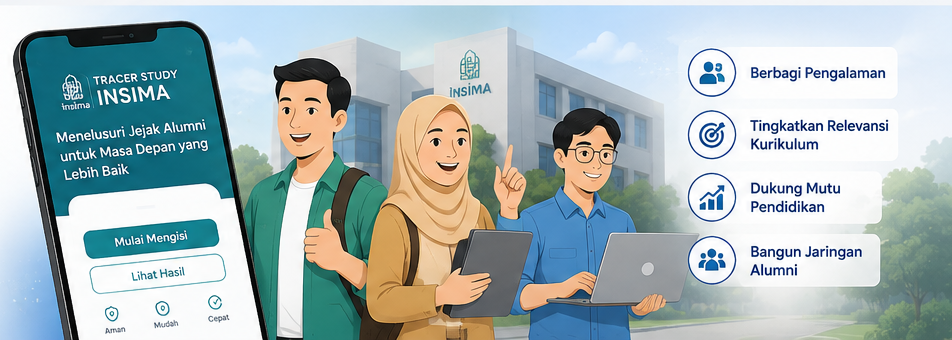 INSIMA Launching Aplikasi Tracer Study, Perkuat Penelusuran dan Pemanfaatan Data Alumni